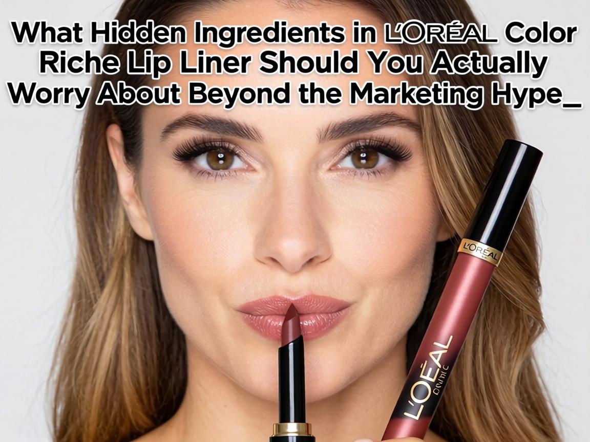 What Hidden Ingredients in L'Oreal Color Riche Lip Liner Should You Actually Worry About Beyond the Marketing Hype_