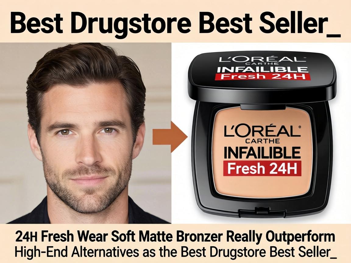 Does the L'Oréal Infallible 24H Fresh Wear Soft Matte Bronzer Really Outperform $40 High-End Alternatives as the Best Drugstore Best Seller_