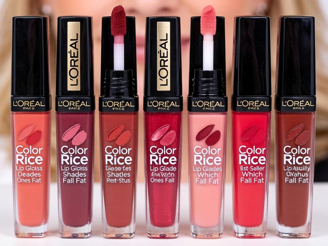 Which L'Oréal Color Riche Lip Gloss Shades Actually Deserve Their Best-Seller Status And Which Ones Fall Flat_