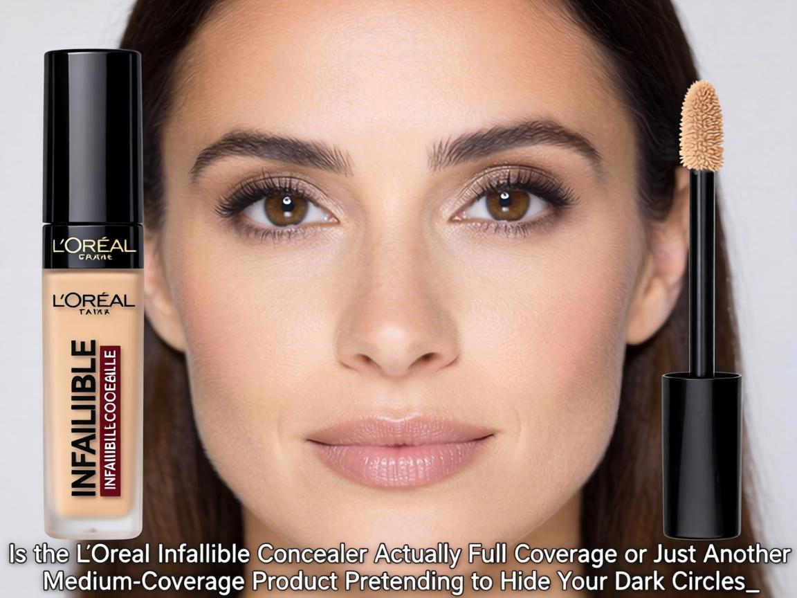 Is the L'Oréal Infallible Concealer Actually Full Coverage or Just Another Medium-Coverage Product Pretending to Hide Your Dark Circles_
