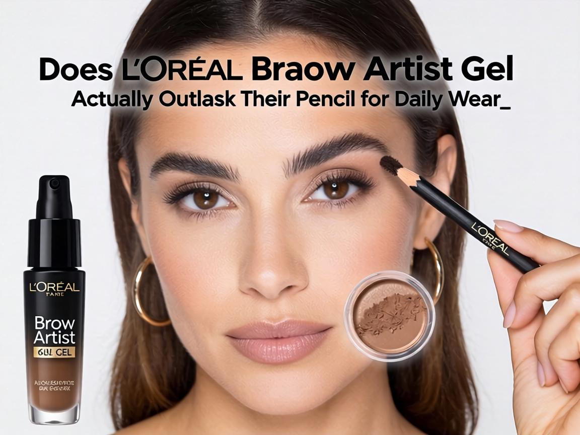 Does L'Oréal Brow Artist Gel Actually Outlast Their Pencil for Daily Wear_