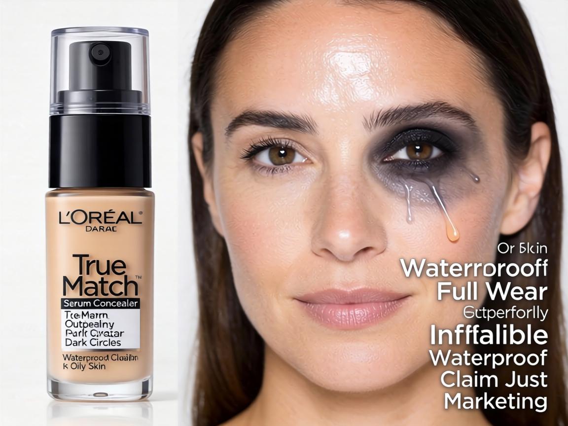 Does L'Oréal's True Match Serum Concealer Actually Outperform Infallible Full Wear for Dark Circles on Oily Skin or Is the Waterproof Claim Just Marketing_