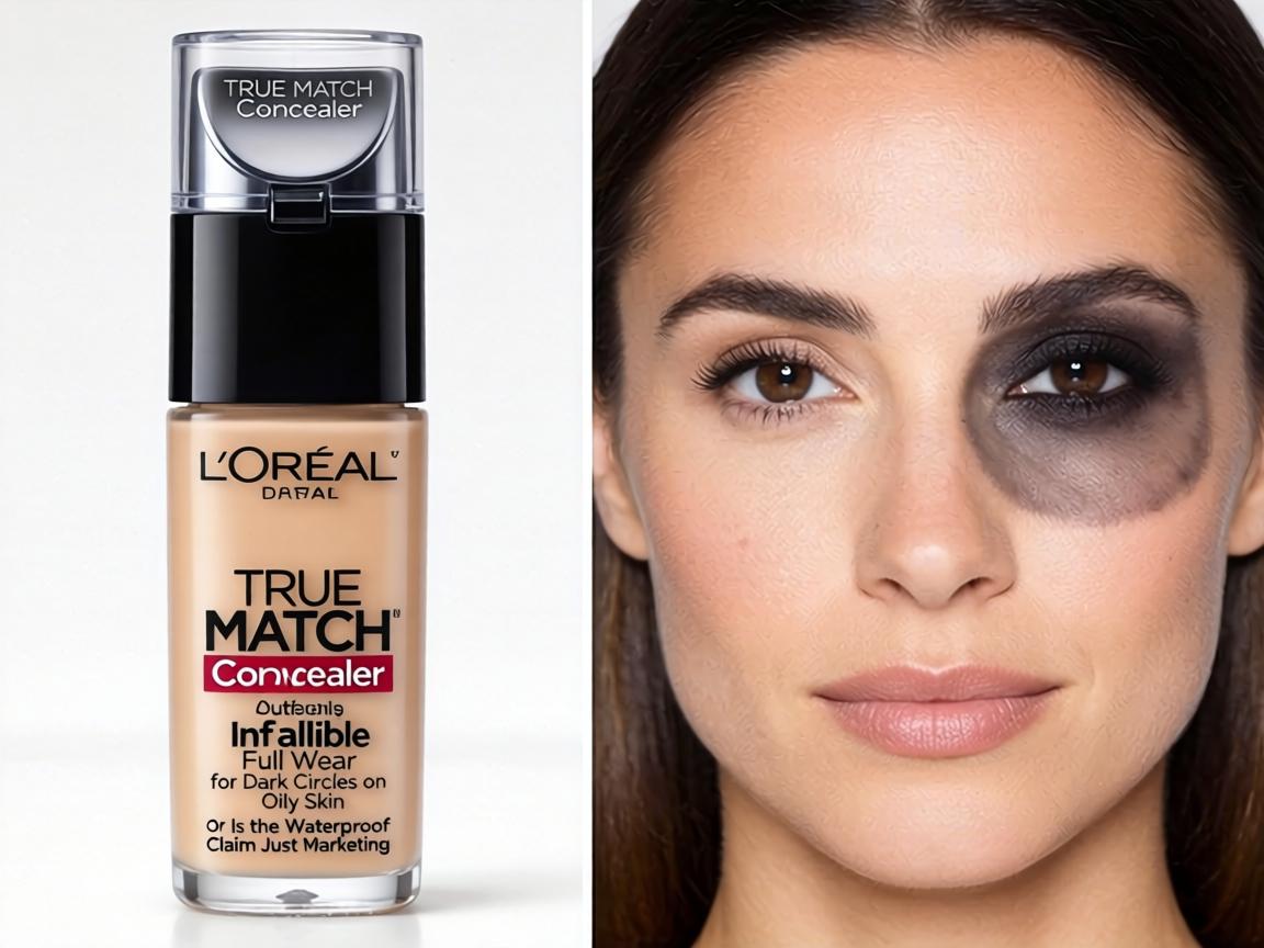 Does L'Oréal's True Match Serum Concealer Actually Outperform Infallible Full Wear for Dark Circles on Oily Skin or Is the Waterproof Claim Just Marketing_