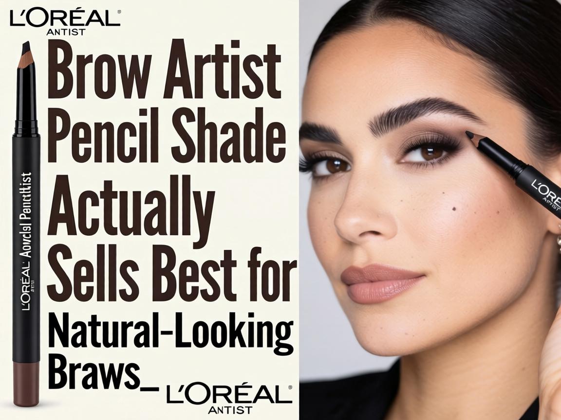 Which L’Oréal Brow Artist Eyebrow Pencil Shade Actually Sells Best for Natural-Looking Brows_