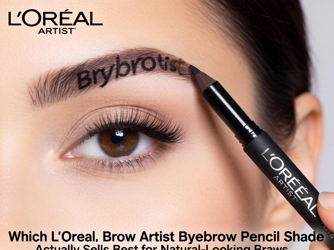 Which L’Oréal Brow Artist Eyebrow Pencil Shade Actually Sells Best for Natural-Looking Brows_