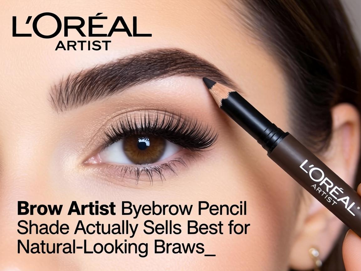 Which L’Oréal Brow Artist Eyebrow Pencil Shade Actually Sells Best for Natural-Looking Brows_