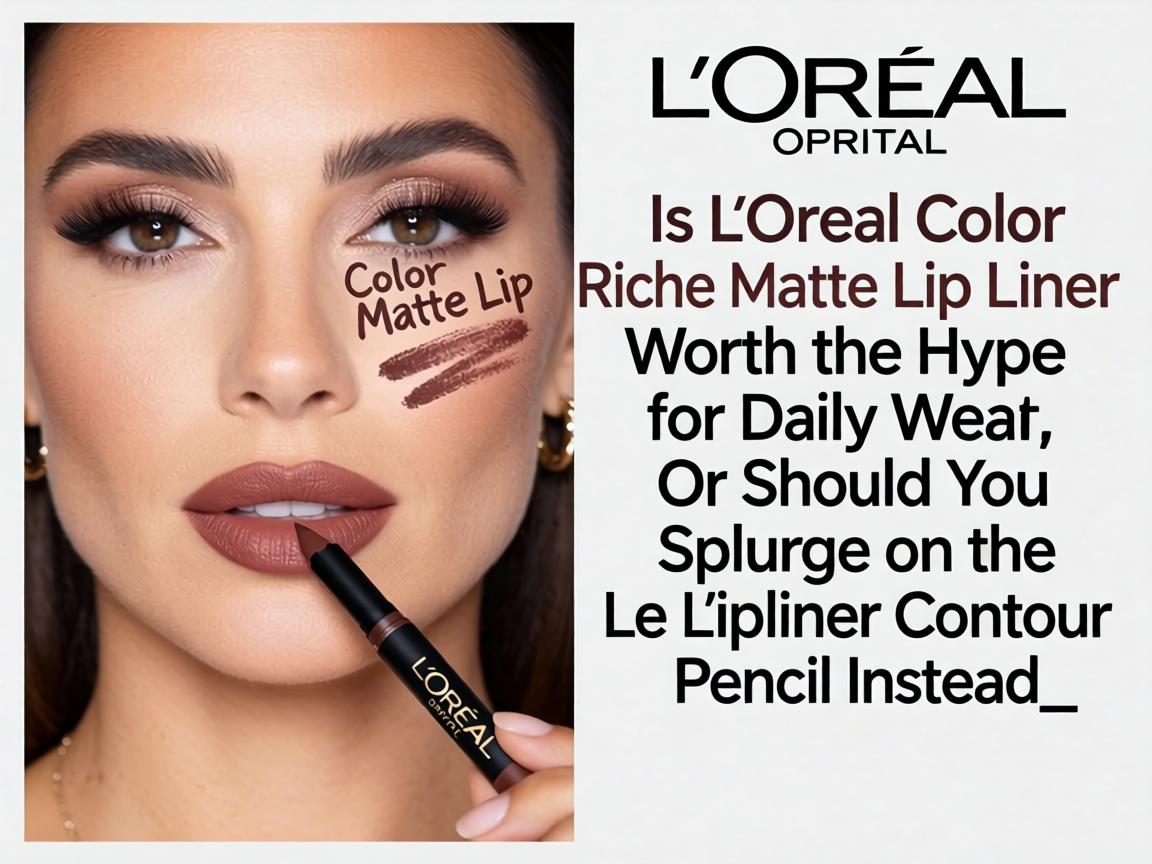 Is L'Oréal Color Riche Matte Lip Liner Worth the Hype for Daily Wear, or Should You Splurge on the Le Lipliner Contour Pencil Instead_
