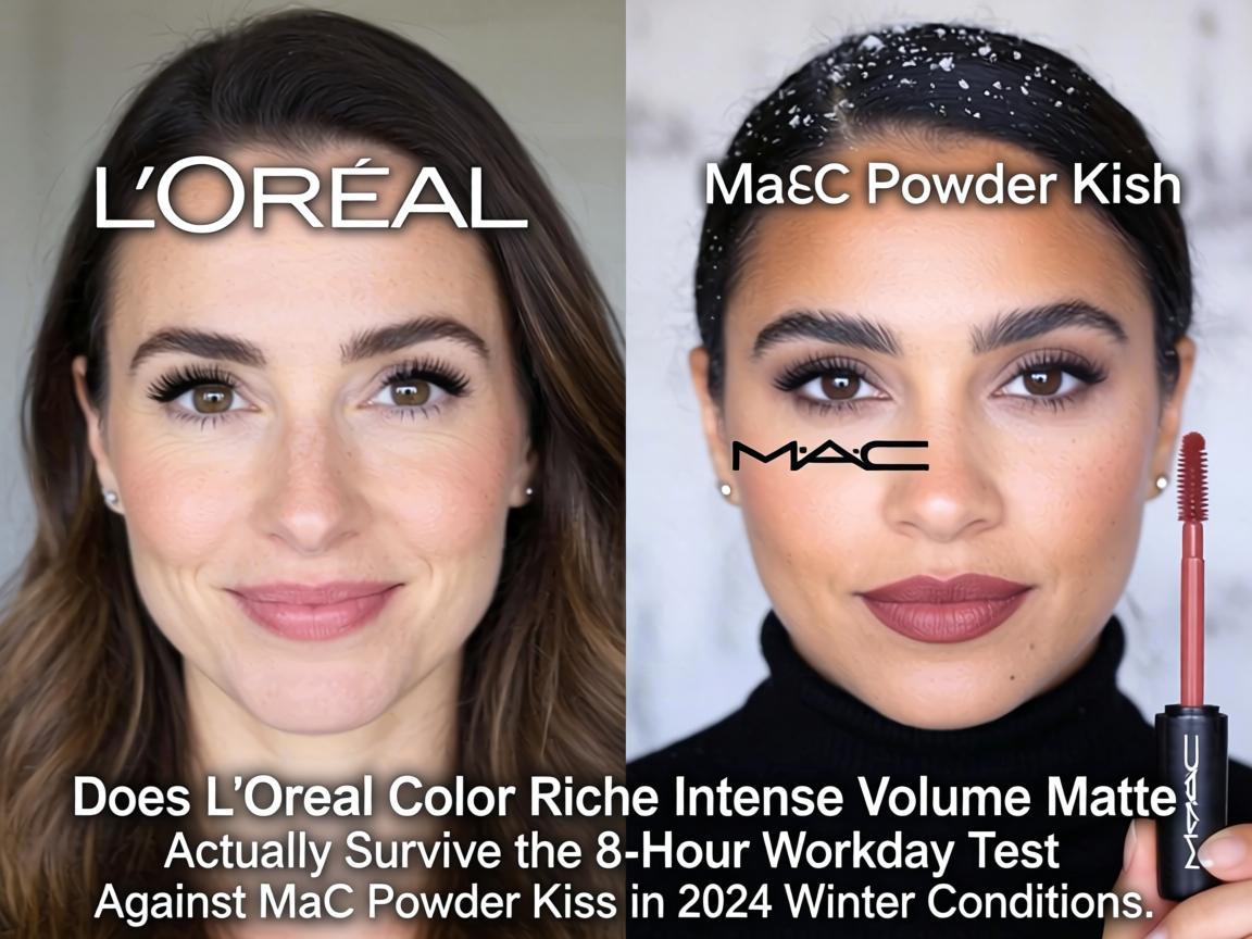 Does L'Oréal Color Riche Intense Volume Matte Actually Survive the 8-Hour Workday Test Against MAC Powder Kiss in 2024 Winter Conditions_