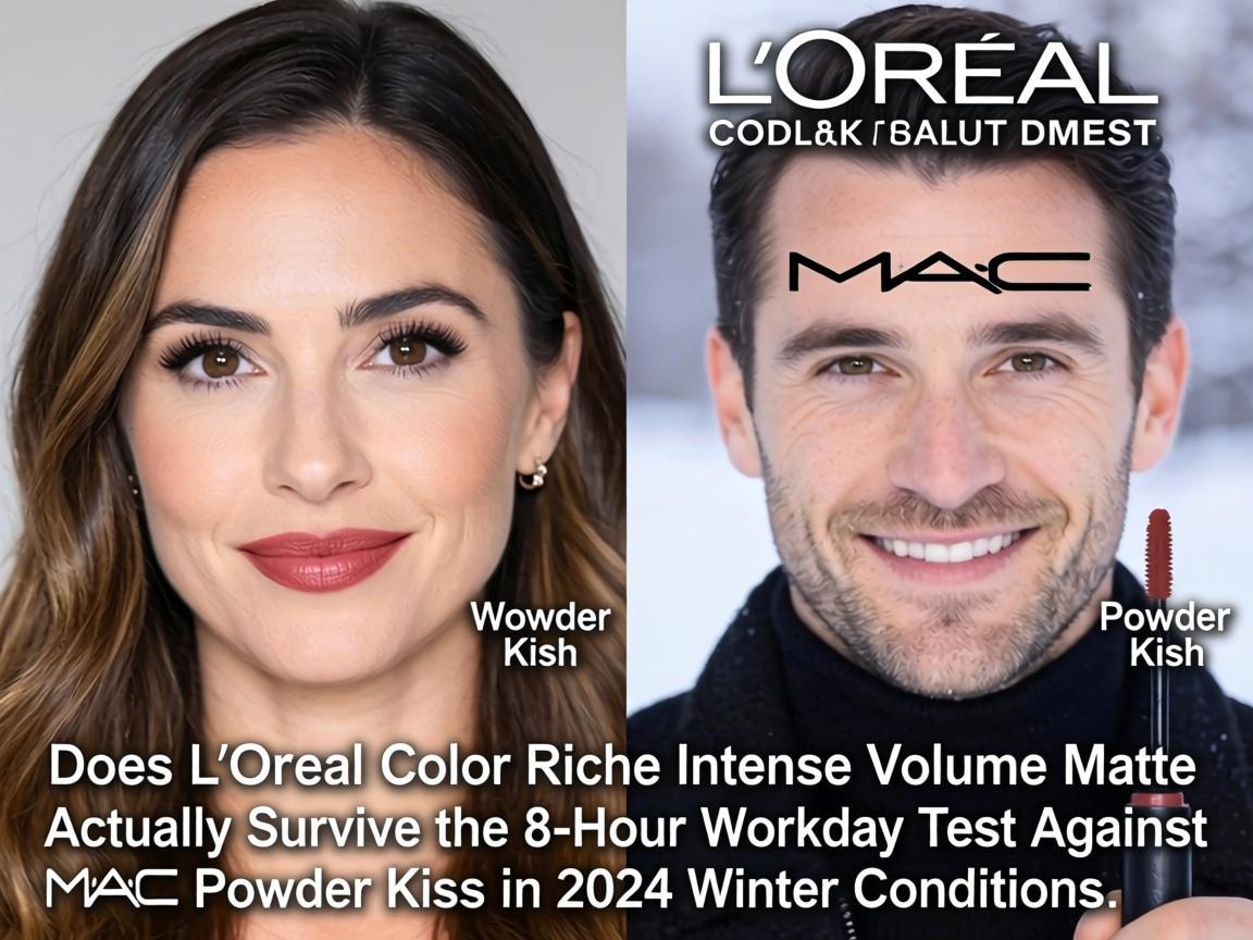 Does L'Oréal Color Riche Intense Volume Matte Actually Survive the 8-Hour Workday Test Against MAC Powder Kiss in 2024 Winter Conditions_