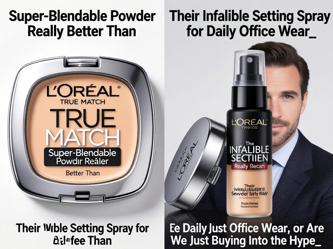 Is L'Oreal True Match Super-Blendable Powder Really Better Than Their Infallible Setting Spray for Daily Office Wear, or Are We Just Buying Into the Hype_