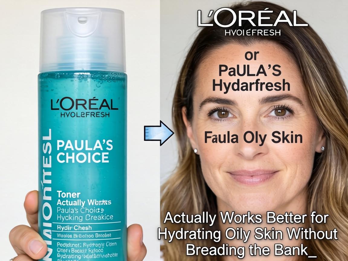 Which L’Oréal Hydrafresh or Paula’s Choice Toner Actually Works Better for Hydrating Oily Skin Without Breaking the Bank_