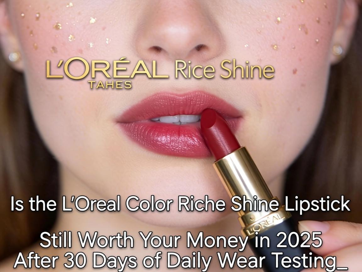 Is the L'Oreal Color Riche Shine Lipstick Still Worth Your Money in 2025 After 30 Days of Daily Wear Testing_