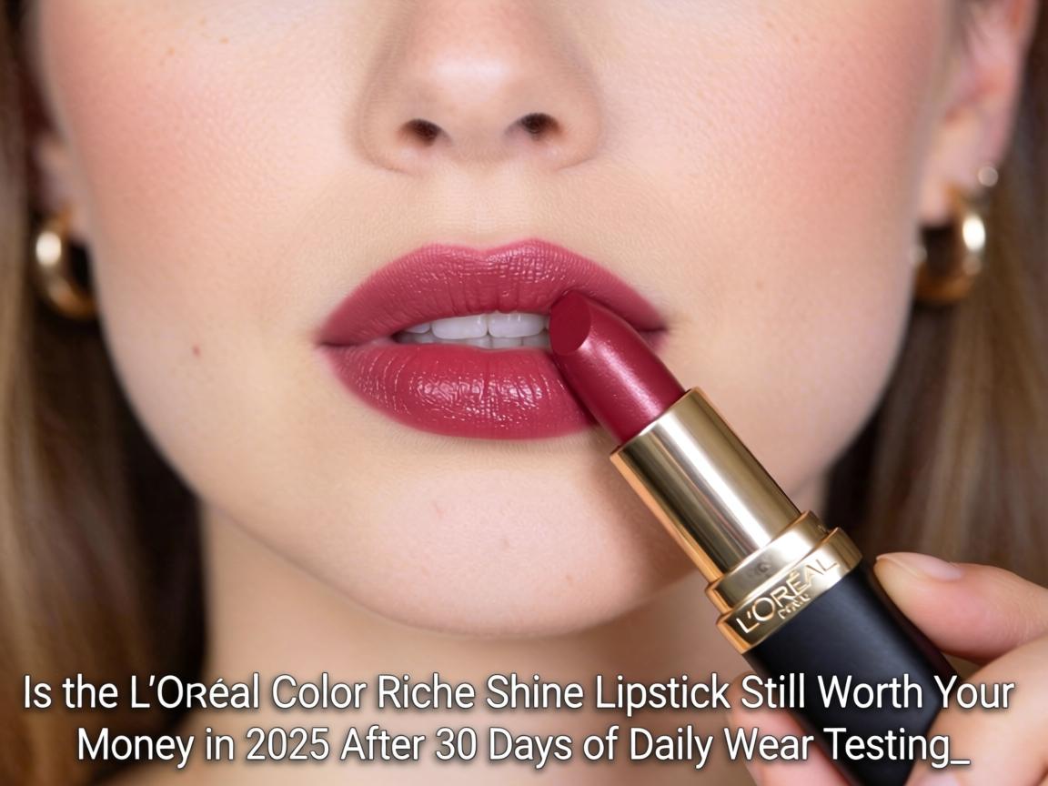 Is the L'Oreal Color Riche Shine Lipstick Still Worth Your Money in 2025 After 30 Days of Daily Wear Testing_