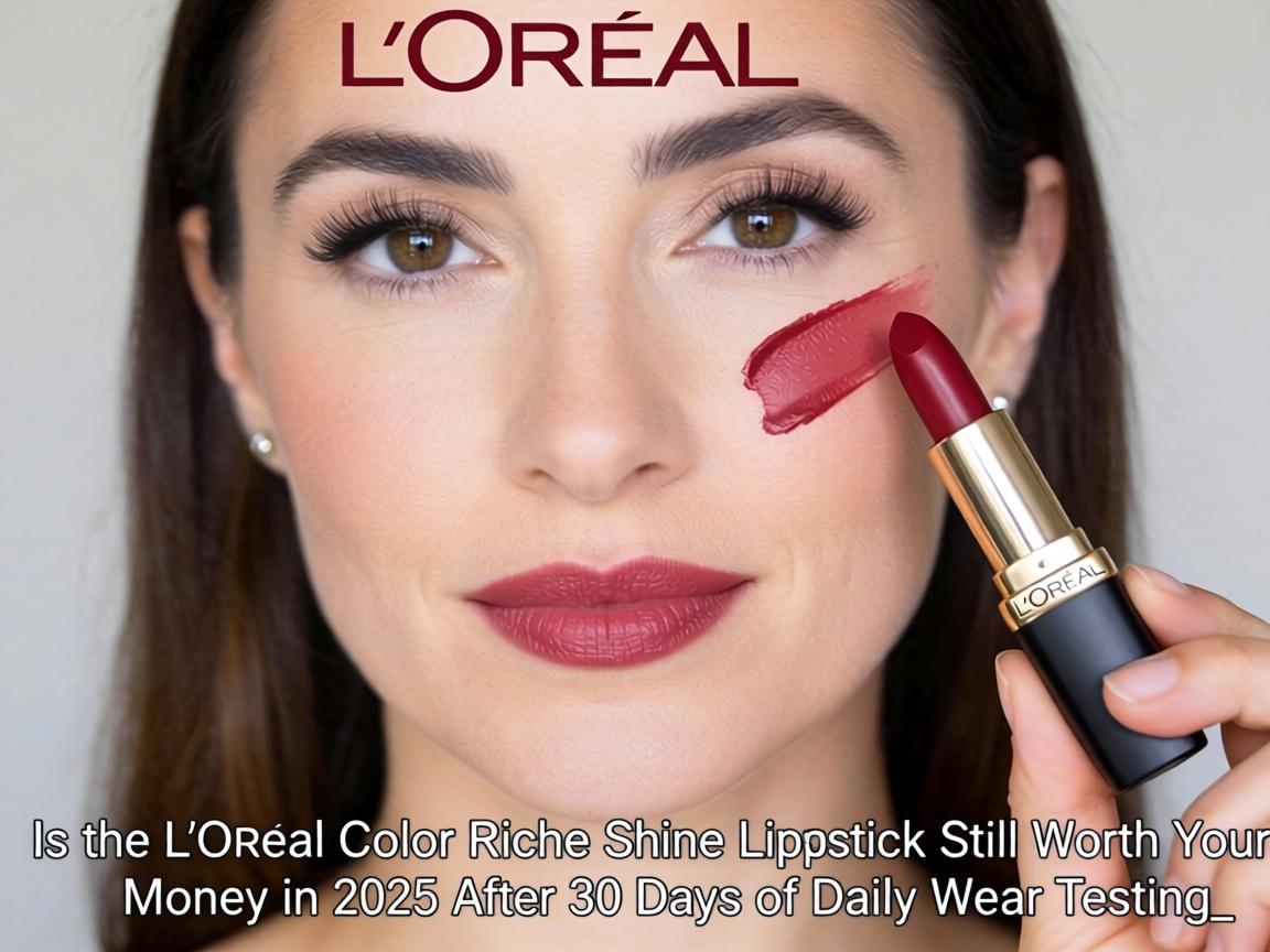 Is the L'Oreal Color Riche Shine Lipstick Still Worth Your Money in 2025 After 30 Days of Daily Wear Testing_