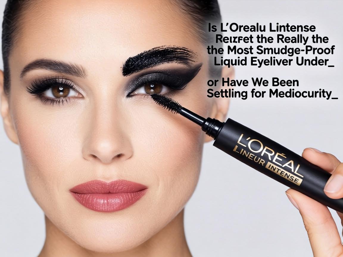 Is L'Oréal Lineur Intense Really the Most Smudge-Proof Liquid Eyeliner Under $10, or Have We Been Settling for Mediocrity_