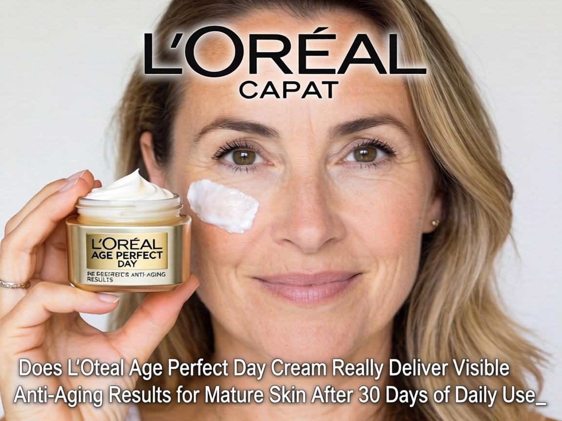 Does L'Oreal Age Perfect Day Cream Really Deliver Visible Anti-Aging Results for Mature Skin After 30 Days of Daily Use_