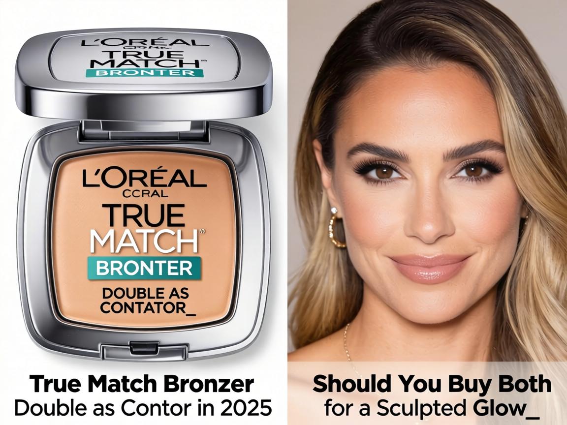 Can L'Oréal True Match Bronzer Double as Contour in 2025, or Should You Buy Both for a Sculpted Glow_