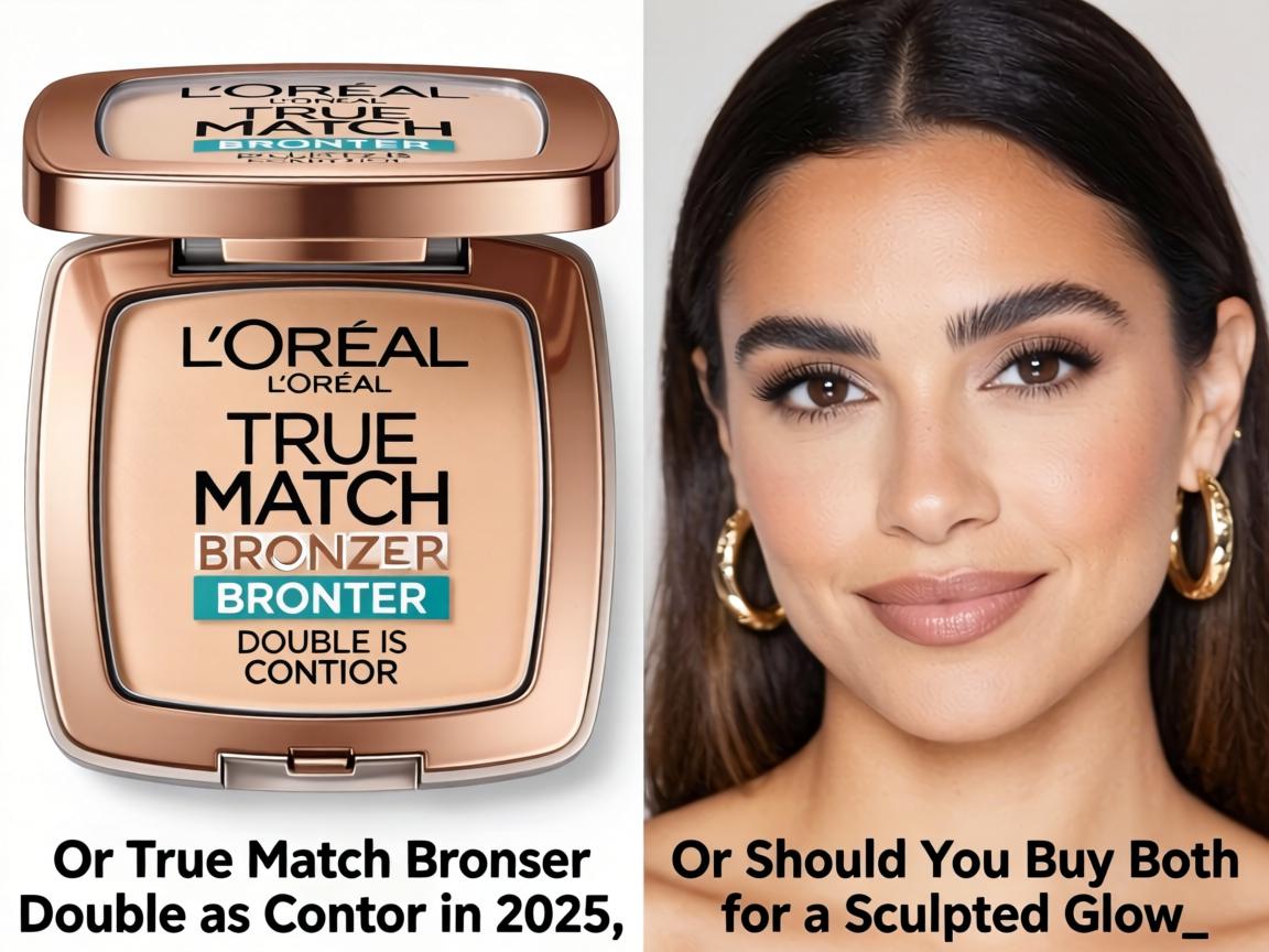 Can L'Oréal True Match Bronzer Double as Contour in 2025, or Should You Buy Both for a Sculpted Glow_