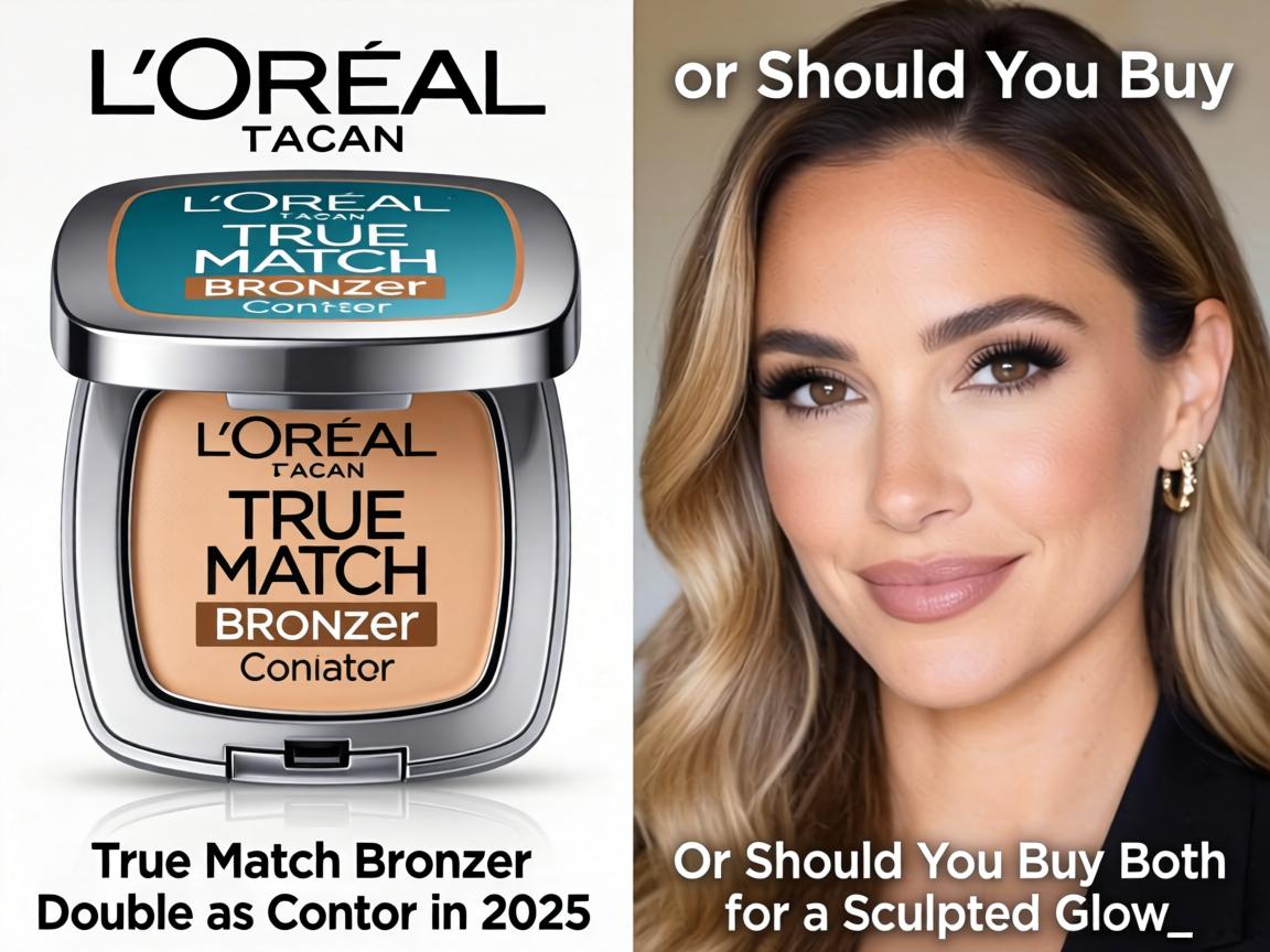 Can L'Oréal True Match Bronzer Double as Contour in 2025, or Should You Buy Both for a Sculpted Glow_