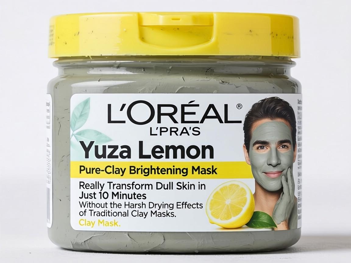 Can L'Oreal's Yuzu Lemon Pure-Clay Brightening Mask Really Transform Dull Skin in Just 10 Minutes Without the Harsh Drying Effects of Traditional Clay Masks_