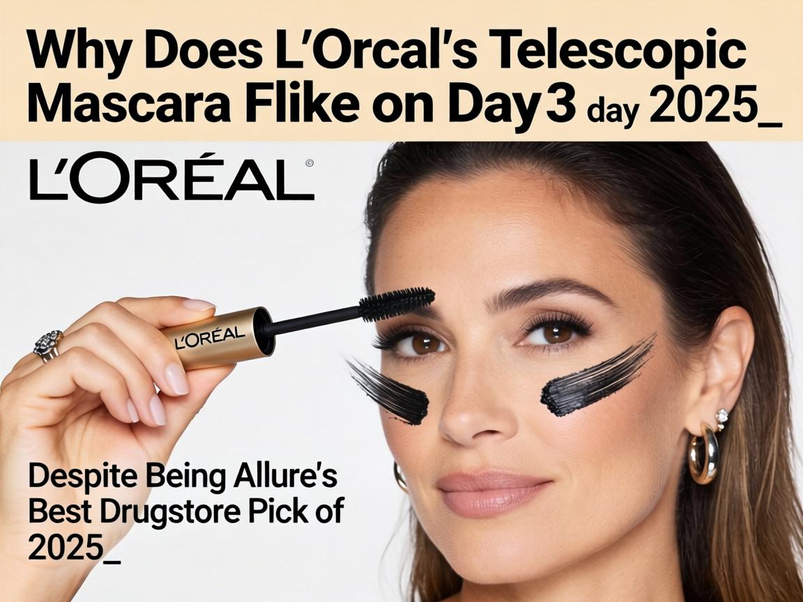 Why Does L'Oréal's Telescopic Mascara Flake on Day 3 Despite Being Allure's Best Drugstore Pick of 2025_