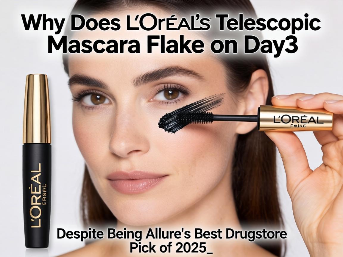 Why Does L'Oréal's Telescopic Mascara Flake on Day 3 Despite Being Allure's Best Drugstore Pick of 2025_