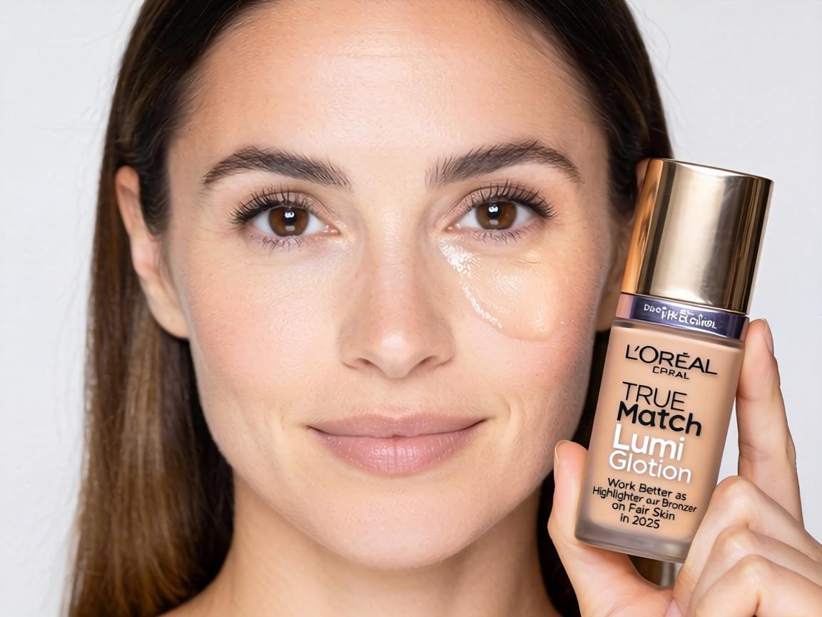 Does L'Oréal True Match Lumi Glotion Work Better as Highlighter or Bronzer on Fair Skin in 2025_