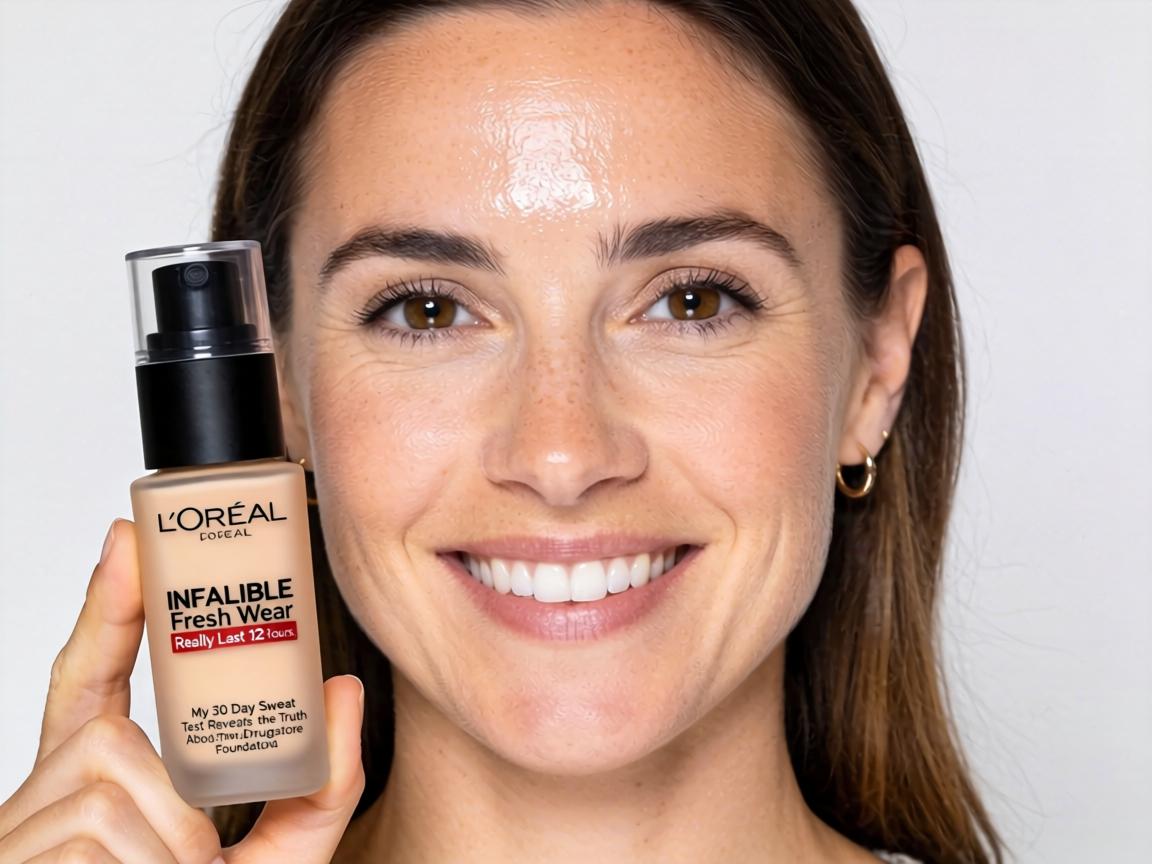 Does L'Oréal Infallible Fresh Wear Really Last 32 Hours_ My 30-Day Sweat Test Reveals the Truth About This Drugstore Foundation