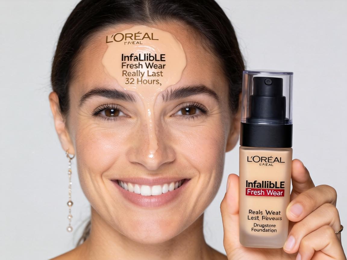 Does L'Oréal Infallible Fresh Wear Really Last 32 Hours_ My 30-Day Sweat Test Reveals the Truth About This Drugstore Foundation