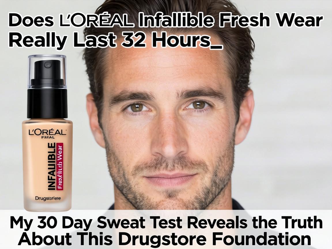 Does L'Oréal Infallible Fresh Wear Really Last 32 Hours_ My 30-Day Sweat Test Reveals the Truth About This Drugstore Foundation