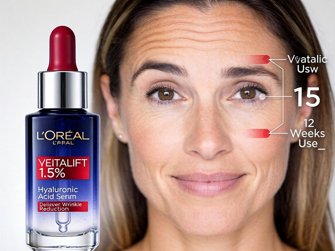 Does L'Oréal Revitalift 1.5% Hyaluronic Acid Serum Actually Deliver Visible Wrinkle Reduction After 12 Weeks of Daily Use, or Is the Hype Just Marketing_