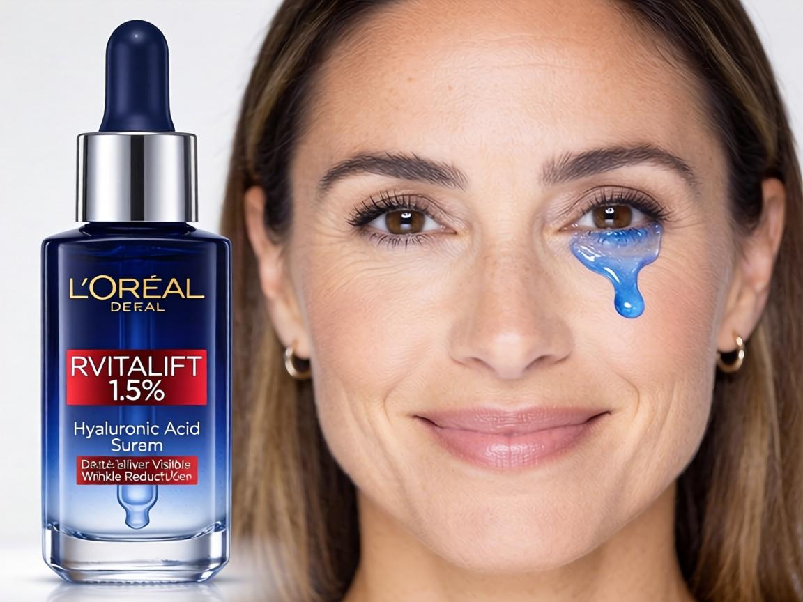 Does L'Oréal Revitalift 1.5% Hyaluronic Acid Serum Actually Deliver Visible Wrinkle Reduction After 12 Weeks of Daily Use, or Is the Hype Just Marketing_