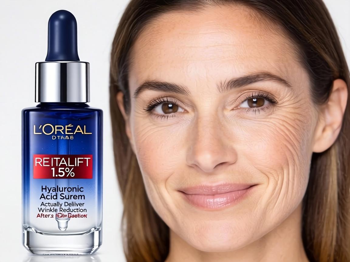 Does L'Oréal Revitalift 1.5% Hyaluronic Acid Serum Actually Deliver Visible Wrinkle Reduction After 12 Weeks of Daily Use, or Is the Hype Just Marketing_