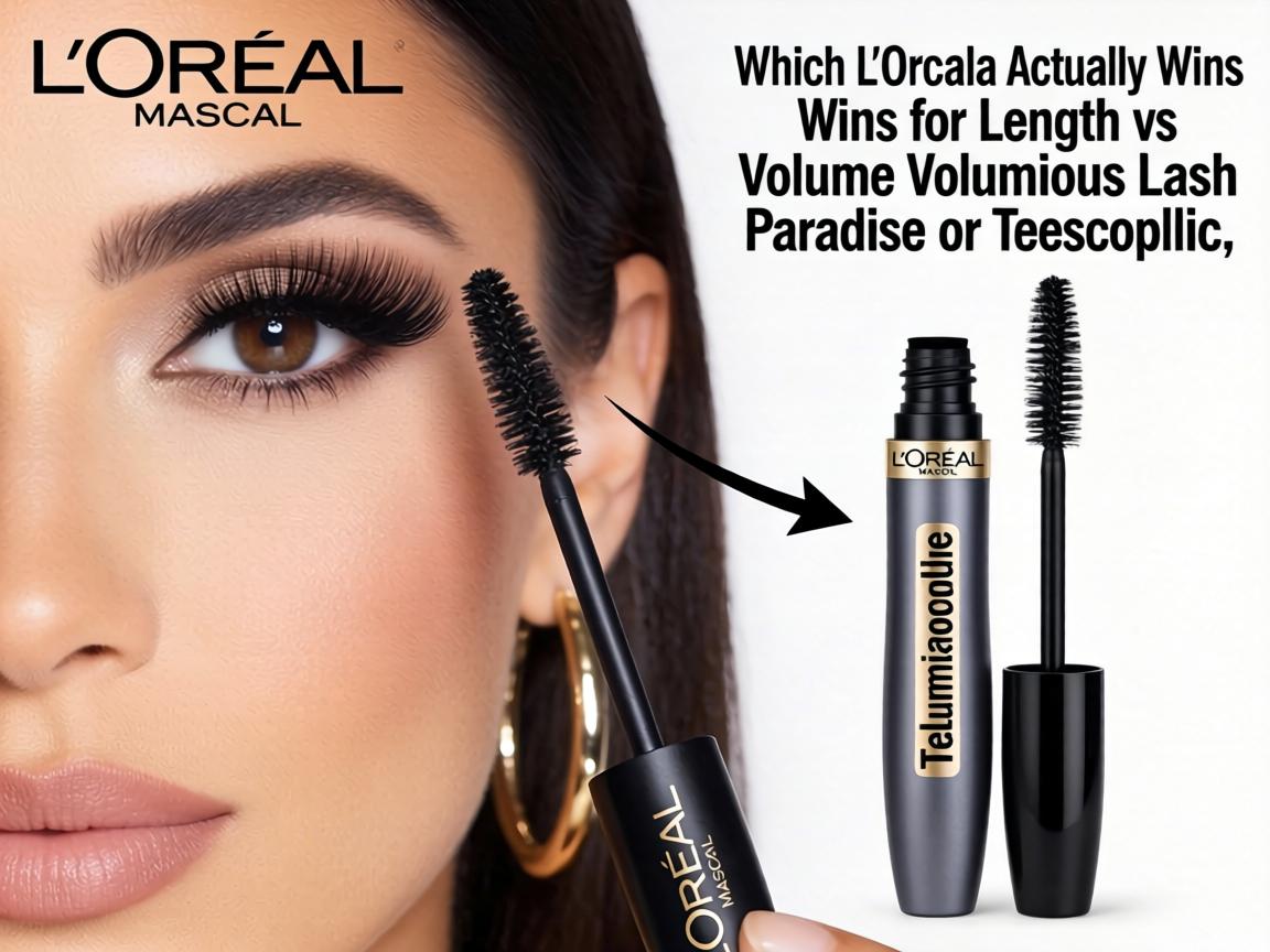 Which L’Oréal Mascara Actually Wins for Length vs Volume_ Voluminous Lash Paradise or Telescopic_