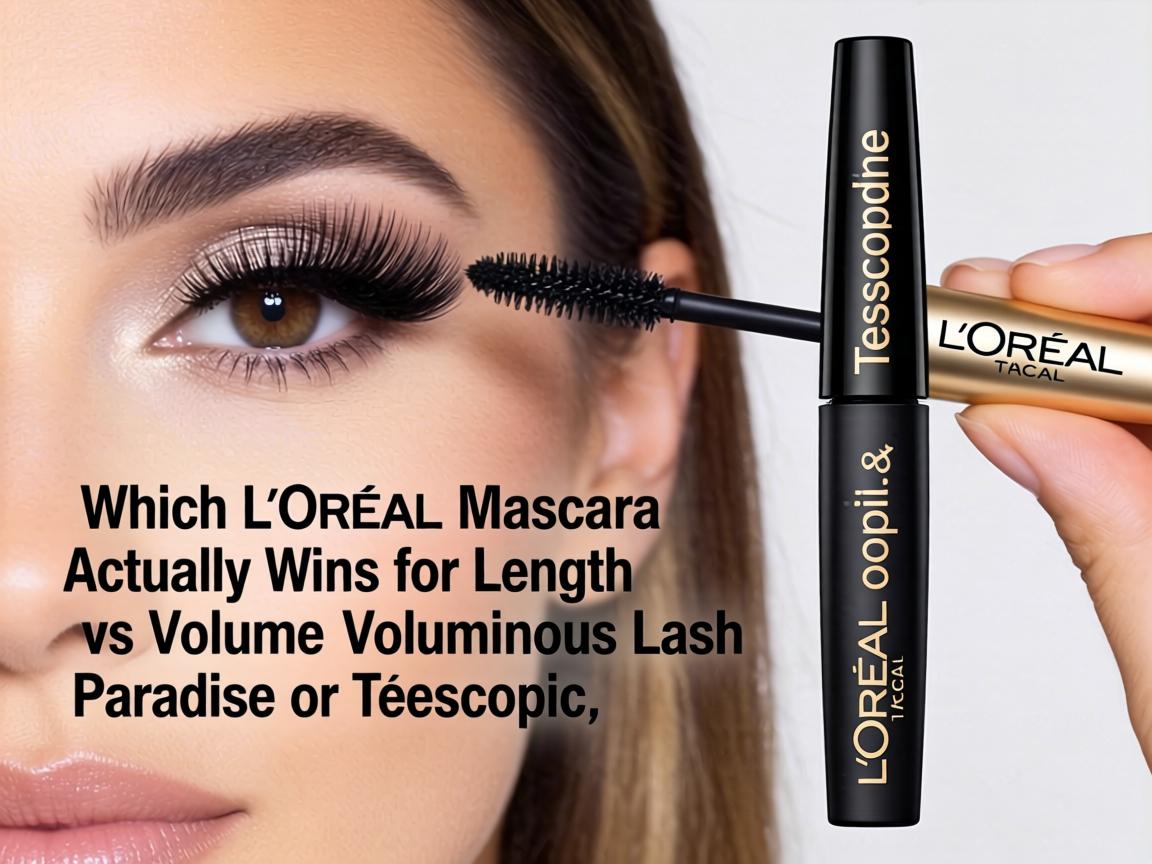 Which L’Oréal Mascara Actually Wins for Length vs Volume_ Voluminous Lash Paradise or Telescopic_