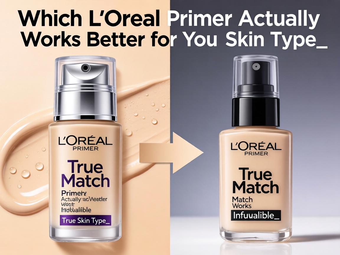 Which L'Oréal Primer Actually Works Better for Your Skin Type_ True Match or Infallible_