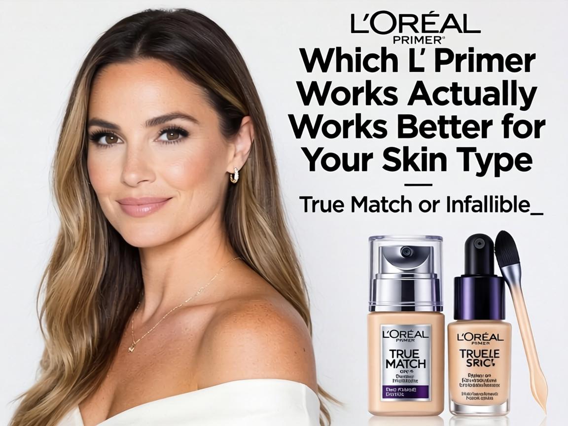 Which L'Oréal Primer Actually Works Better for Your Skin Type_ True Match or Infallible_