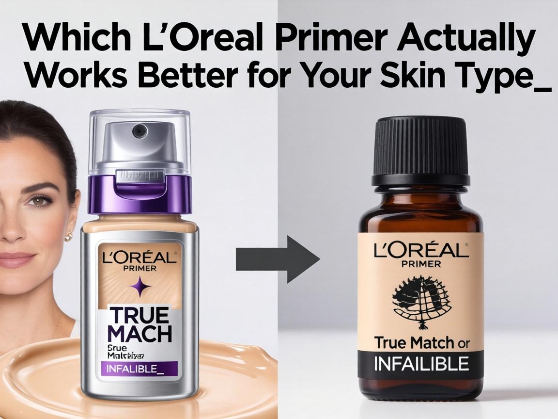 Which L'Oréal Primer Actually Works Better for Your Skin Type_ True Match or Infallible_