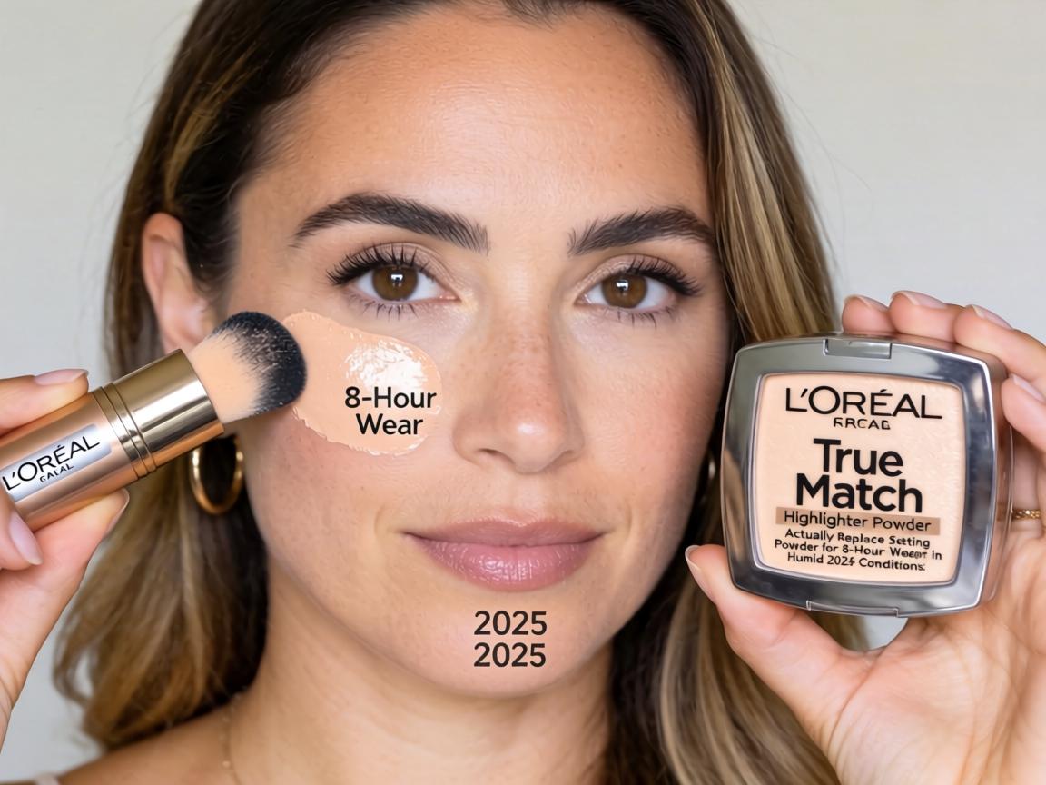 Can L'Oreal True Match Highlighter Powder Actually Replace Setting Powder for 8-Hour Wear in Humid 2025 Conditions_