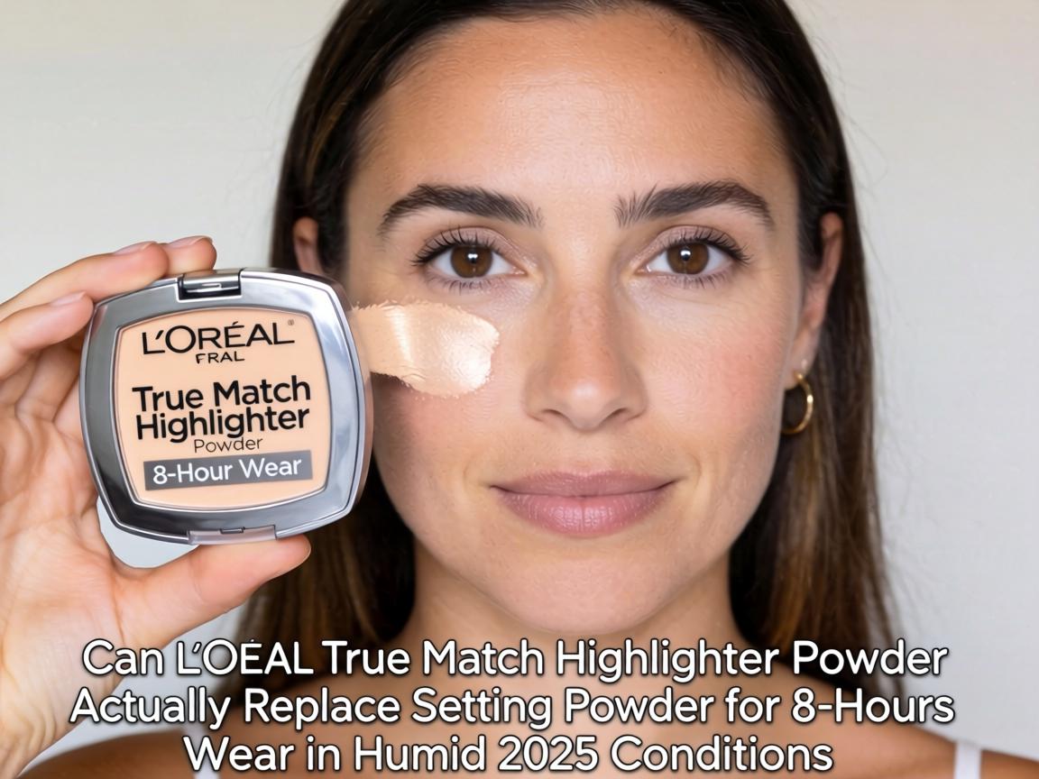 Can L'Oreal True Match Highlighter Powder Actually Replace Setting Powder for 8-Hour Wear in Humid 2025 Conditions_