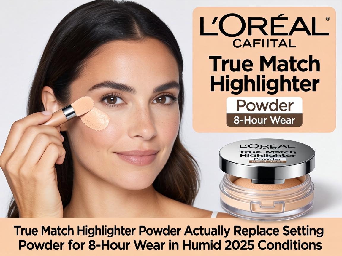 Can L'Oreal True Match Highlighter Powder Actually Replace Setting Powder for 8-Hour Wear in Humid 2025 Conditions_