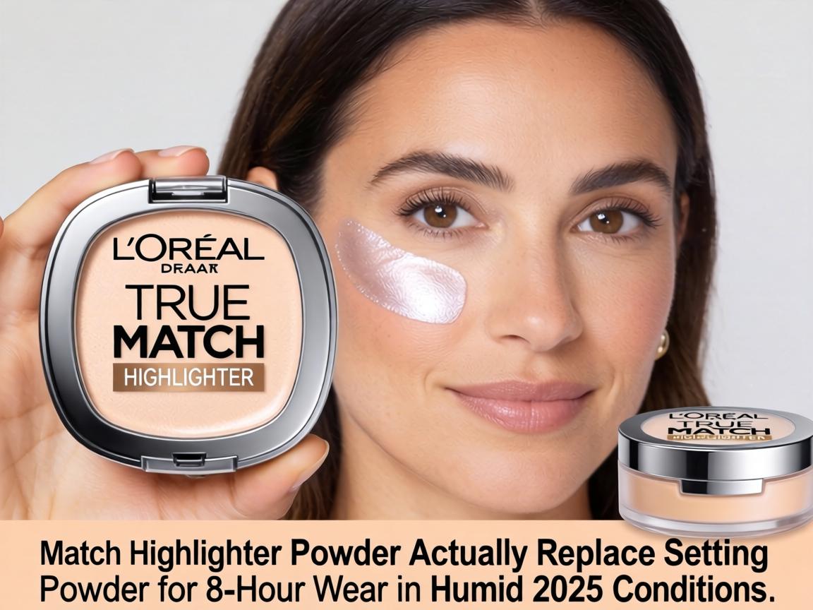 Can L'Oreal True Match Highlighter Powder Actually Replace Setting Powder for 8-Hour Wear in Humid 2025 Conditions_