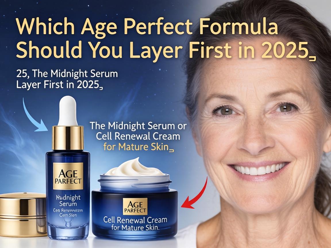 Which Age Perfect Formula Should You Layer First in 2025_ The Midnight Serum or Cell Renewal Cream for Mature Skin_