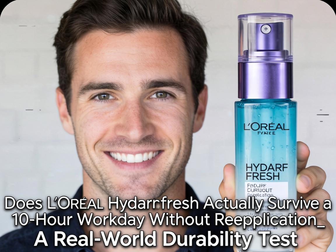 Does L’Oréal Hydrafresh Actually Survive a 10-Hour Workday Without Reapplication_ A Real-World Durability Test