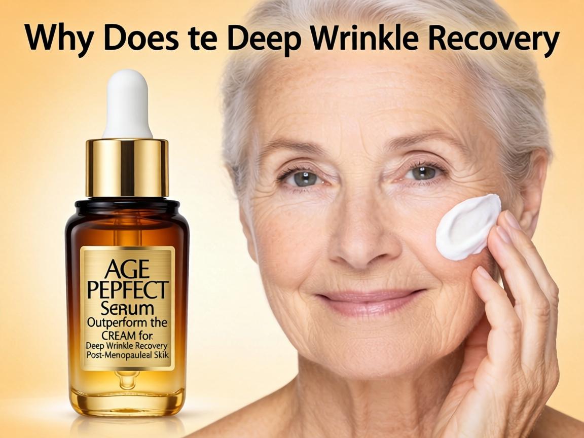 Why Does the $23 Age Perfect Serum Outperform the $25 Cream for Deep Wrinkle Recovery in Post-Menopausal Skin_