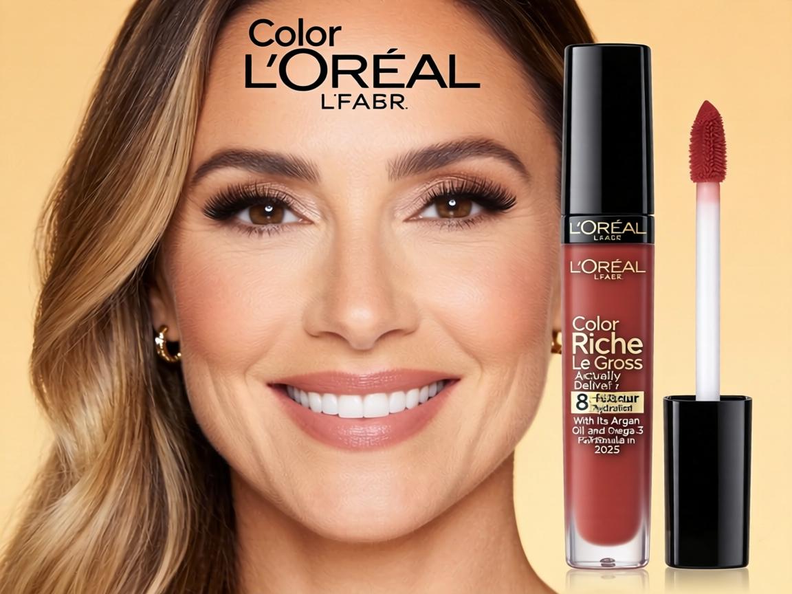 Does L'Oreal Color Riche Le Gloss Actually Deliver 8-Hour Hydration With Its Argan Oil and Omega-3 Formula in 2025_