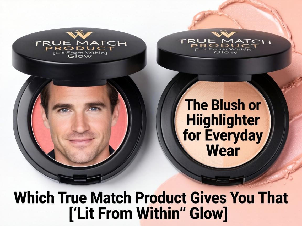 Which True Match Product Gives You That _Lit From Within_ Glow_ The Blush or the Highlighter for Everyday Wear_