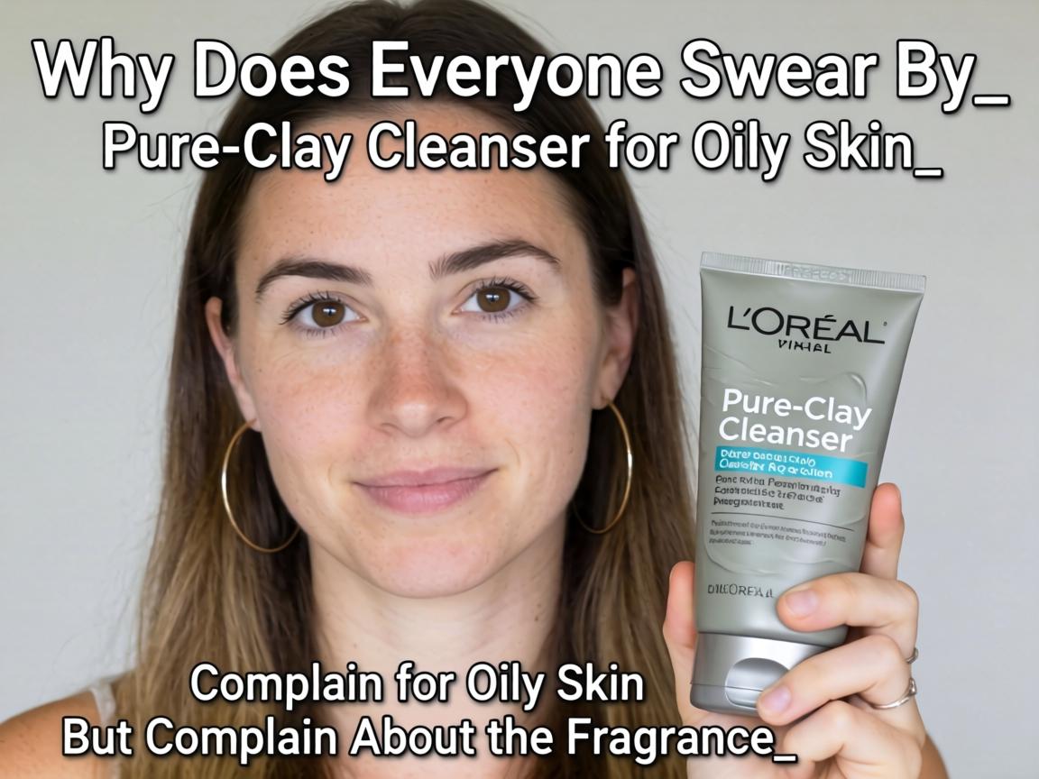 Why Does Everyone Swear By L'Oréal's Pure-Clay Cleanser for Oily Skin But Complain About the Fragrance_