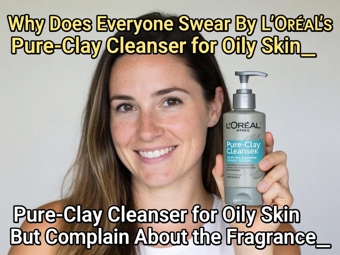 Why Does Everyone Swear By L'Oréal's Pure-Clay Cleanser for Oily Skin But Complain About the Fragrance_