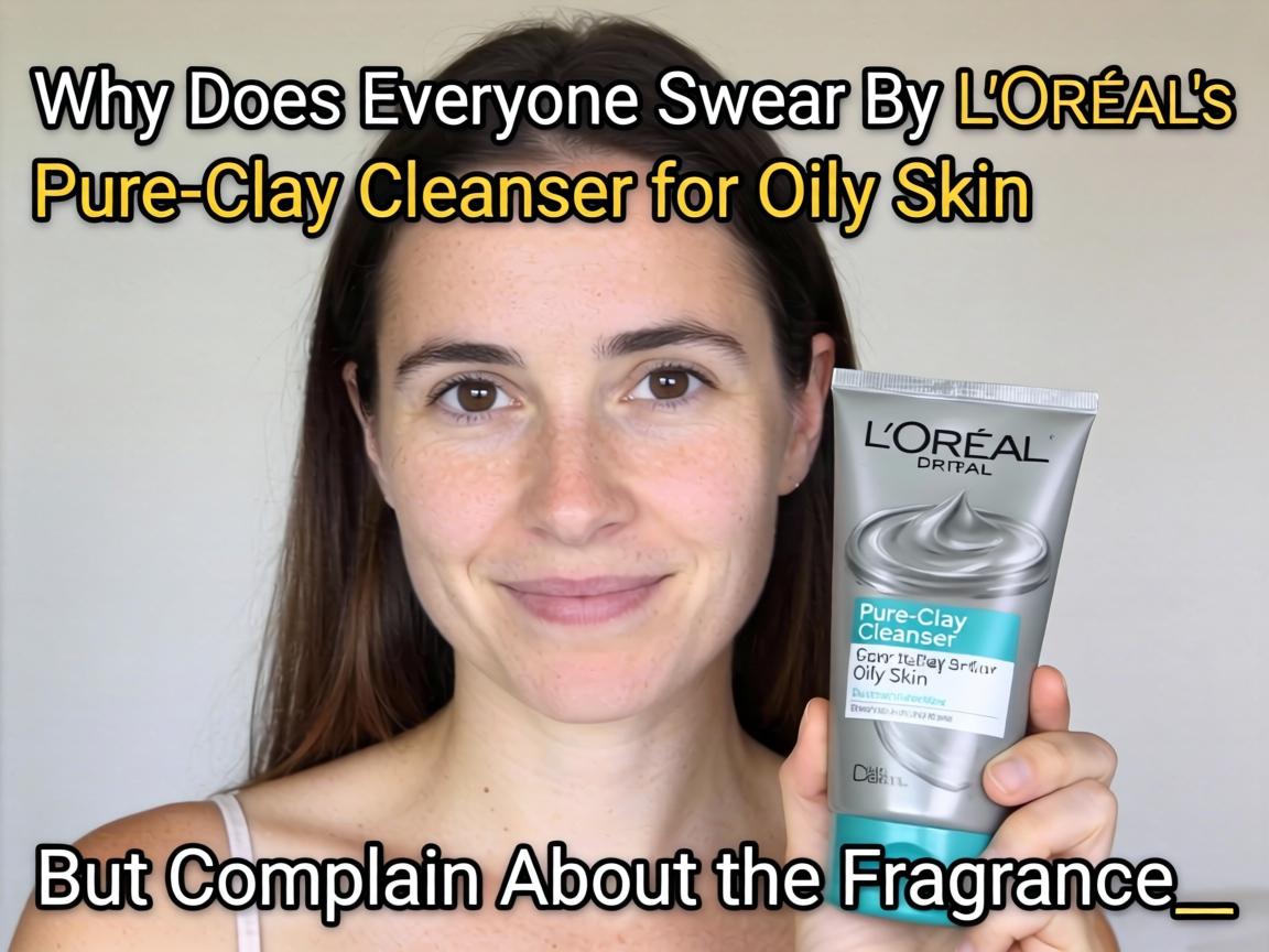 Why Does Everyone Swear By L'Oréal's Pure-Clay Cleanser for Oily Skin But Complain About the Fragrance_